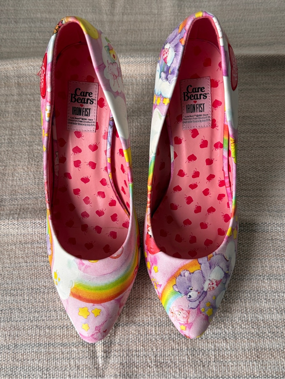 Care Bears x Iron Fist Heels by Dolls Kill – Size 39 (Fits US 7.5–8) - Picture 2 of 7